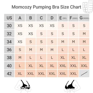 Momcozy Hands-Free Pumping Bra Comfortable Nursing Wear