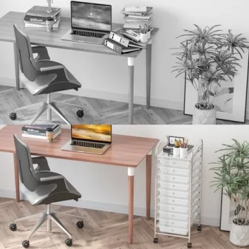 Versatile OFFICEJOY Storage Cart with 10 Drawers