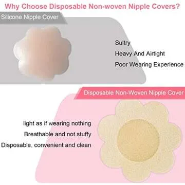 Boob Tape for Breast Lift A-E, Secure & Comfortable