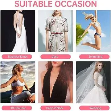 Boob Tape for Breast Lift A-E, Secure & Comfortable