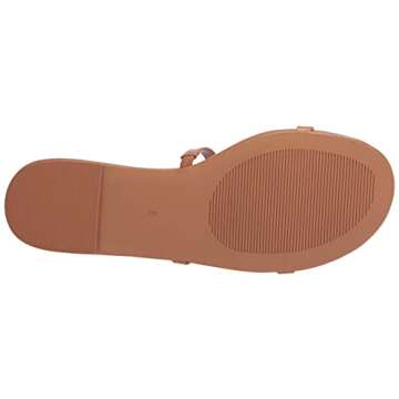 Amazon Essentials Women's Thin Two Strap Sandal for All-Day Comfort