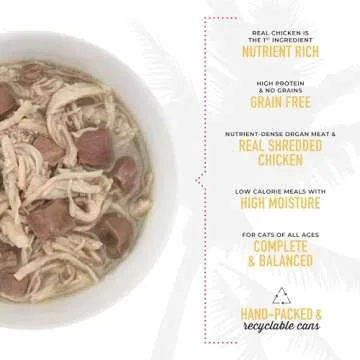 Tiki Cat After Dark Wet Cat Food - High Protein, Non-GMO