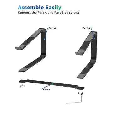 SOUNDANCE Laptop Stand - Ergonomic & Heavy-Duty for Laptops