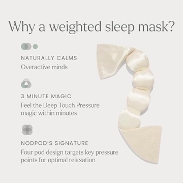 Nodpod Silk Sleep Mask for Luxurious Comfort