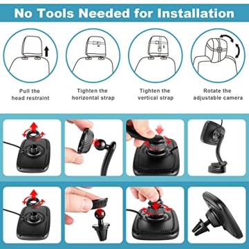 1080P Baby Car Mirror & Camera - Safety for Infants