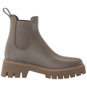 Dolce Vita Women's THUNDR Fashion Boot, Khaki Stella H2O, 7