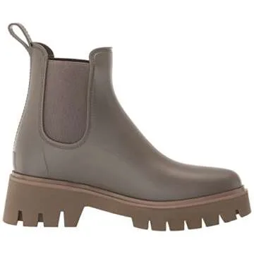 Dolce Vita Women's THUNDR Fashion Boot, Khaki Stella H2O, 7