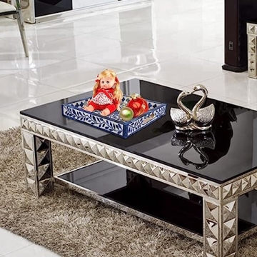 Handcrafted Alhambra Medio Tray Elegant Azul Home Decor