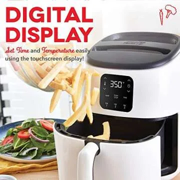 DASH Tasti-Crisp Air Fryer - Healthier Cooking Fast
