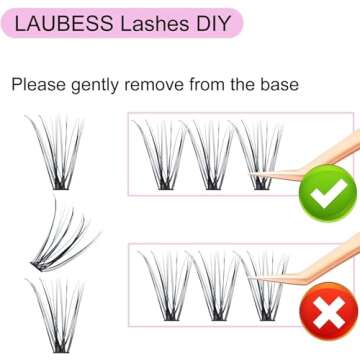Natural Look 3D Effect Eyelash Extensions Kit