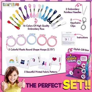 Cross Stitch Kits for Kids: Fun & Easy Needlepoint Sets