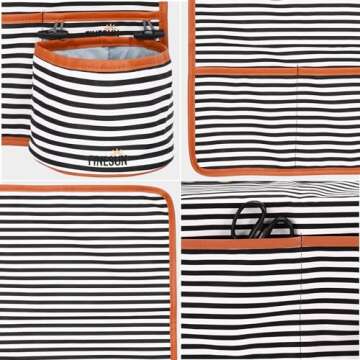 FINESUN Sewing Machine Cover,for Brother, Singer, Bernina and Most Machines (Stripes)