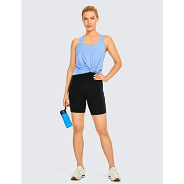 CRZ YOGA Women's 6" Biker Shorts for Ultimate Comfort