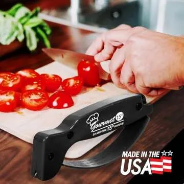 AccuSharp 15 Degree Knife Sharpener for Gourmet Knives