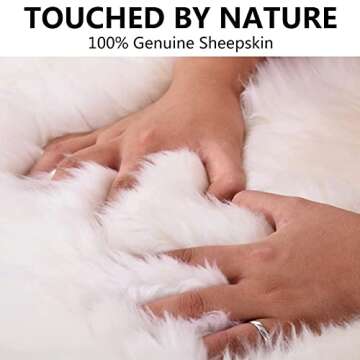 LLB Auto Center Console Cover Pad Universal Fit for SUV/Truck/Car, Genuine Sheepskin Wool Fur Car Armrest Seat Box Cover, Furry Fluffy Auto Armrest Cover Protector (Pink)