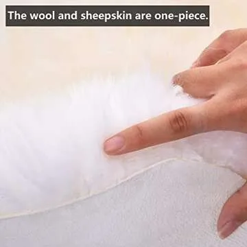 LLB Auto Center Console Cover Pad Universal Fit for SUV/Truck/Car, Genuine Sheepskin Wool Fur Car Armrest Seat Box Cover, Furry Fluffy Auto Armrest Cover Protector (Pink)