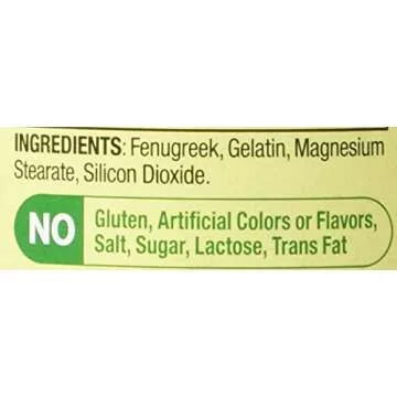 Spring Valley - Fenugreek 610 mg, 100 Capsules