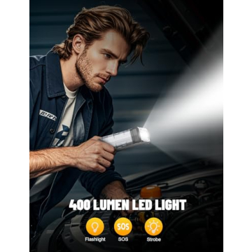 Sharmeal 5000A Car Jump Starter for Gas and Diesel Engines