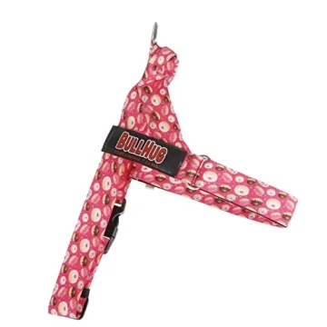 BULLHUG Adjustable No Choke Dog Harness for Bulldogs