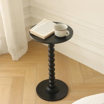 Fultyle Round Side Table for Small Spaces and Modern Homes