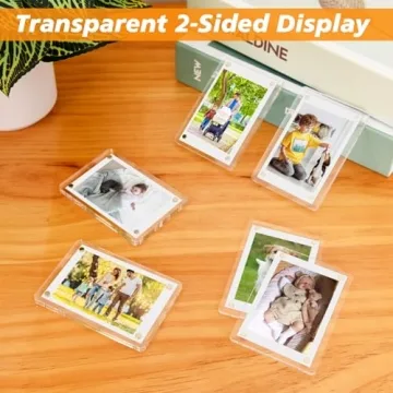 Acrylic Magnetic Picture Frames for Instax Mini Photos