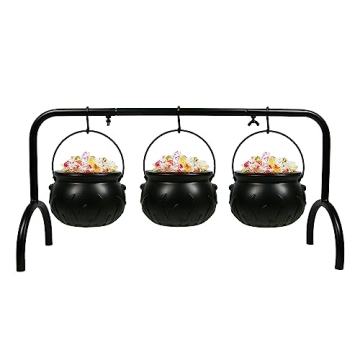 Darnassus Halloween Cauldron Rack Set - Halloween Decor