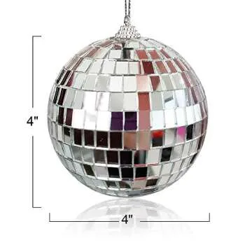 ArtCreativity 4 Inch Disco Ball - Perfect for Parties