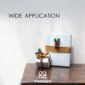 Vitalizart Khaki Velvet Ribbon Set - Perfect Crafting Delight