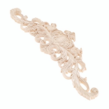 MUXSAM Wooden Carved Appliques for Elegant Home Decor