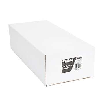 OEMTOOLS 24515 AC System Flush Kit for R134, R12, R22, R410, and R404, Cleaning The Air Conditioner with Pressurized Air and Flush Solvent, No Spray-Back, Multicolor