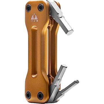 PNW Components Pebble Multi-Tool with Dynaplug Bike - Golden Daze Bronze - Tool Only