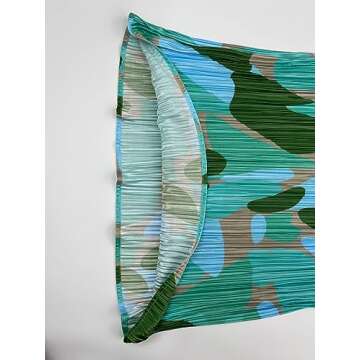 LASPIA Cowl Neck Dress Sexy Strap Shoulder Pleated Maxi Dresses Summer Wedding Guest Dresses for Women,Green,Medium