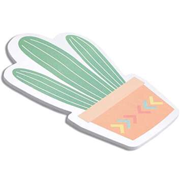 Cactus Sticky Notes Set for Fun Note-taking Essentials