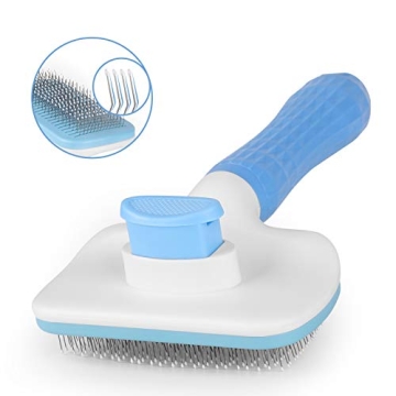 Atlamia Self Cleaning Slicker Brush for Effortless Grooming