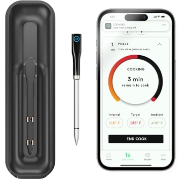 Chef iQ Smart Wireless Meat Thermometer for Perfect Cooking
