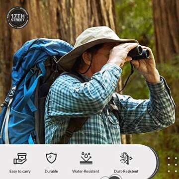 Nikon 16767 Monarch M5 8x42 Binocular Bundle with Accessories