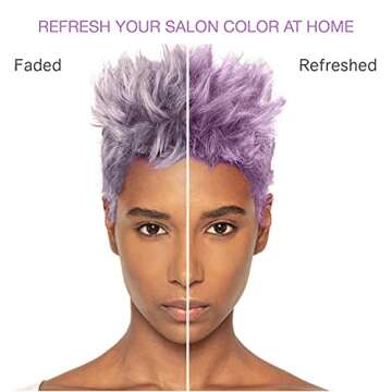 Celeb Luxury Viral Colorwash, Professional Semi-Permanent Hair Color Depositing Shampoo, Pastel Lavender, 8.25 Fl Oz (Pack of 1)