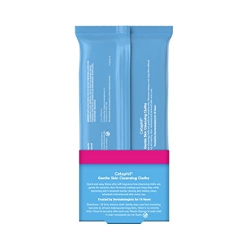 Cetaphil Gentle Skin Cleansing Cloths Ideal for Sensitive Skin