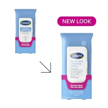 Cetaphil Gentle Skin Cleansing Cloths Ideal for Sensitive Skin