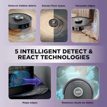 Shark Robot Vacuum & Mop Combo - Self-Emptying & Refilling