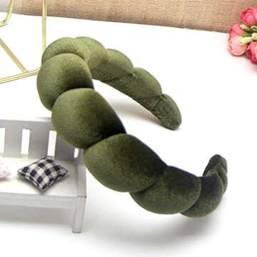 Uchyius Velvet Headband for Women - Elegant Hair Accessory