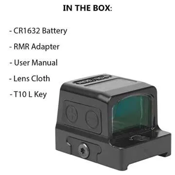 HOLOSUN HE509T-RD X2 Reflex Red Dot Sight for Pistol