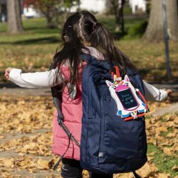 Boogie Board Kids Sketch Pals Portable Authentic Doodle Board, 4-inch Reusable Drawing Pad with Atta...