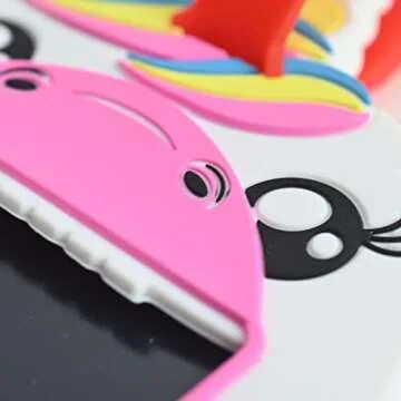 Boogie Board Kids Sketch Pals Portable Authentic Doodle Board, 4-inch Reusable Drawing Pad with Attached Stylus, Perfect for Travel & Road Trips for Kids Ages 4+, Unicorn