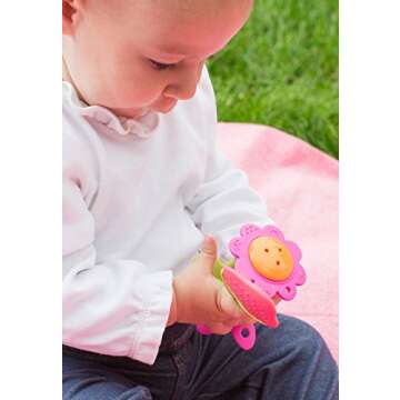 Innobaby Flower Teether Rattle - Safe for Infants