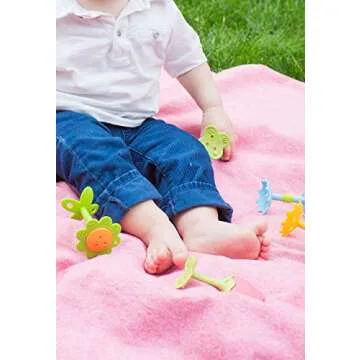 Innobaby Flower Teether Rattle - Safe for Infants