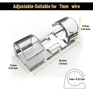 XIAOXI Cable Clips Strong Adhesive Cord Organizer