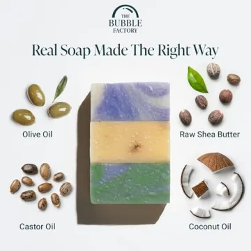 The Bubble Factory Shea Butter Soap Bar Gift Set