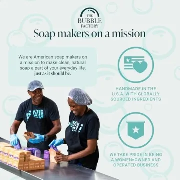 The Bubble Factory Shea Butter Soap Bar Gift Set