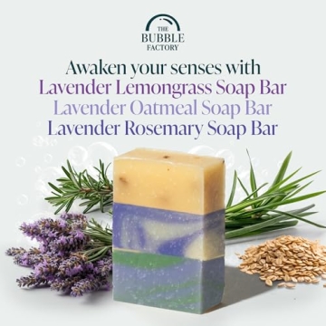 The Bubble Factory Shea Butter Soap Bar Gift Set